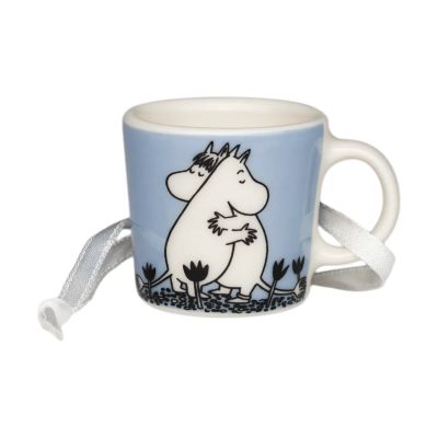 Moomin Arabia Rakkaus Muumi minimuki lahjapakkaus Sininen