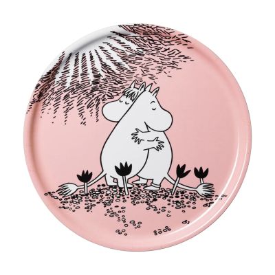 Moomin Arabia Rakkaus Muumi tarjotin Ø35 cm