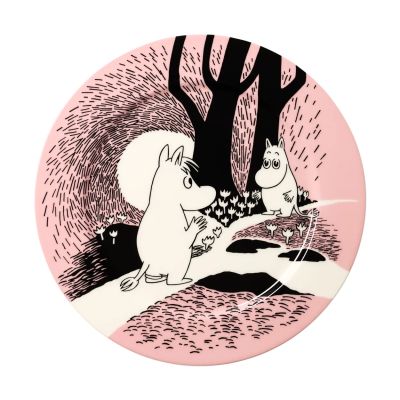 Moomin Arabia Rakkaus 30 vuotta Muumi tarjoilulautanen Limited Edition Ø30 cm