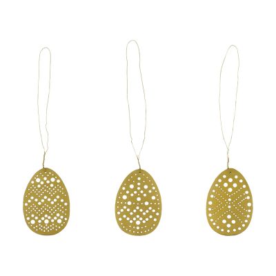 House Doctor Cut pääsiäiskoriste 3 osaa Antiikkimessinki