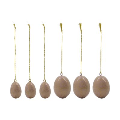 House Doctor Bloom pääsiäismuna 6 osaa Vaaleanpunainen