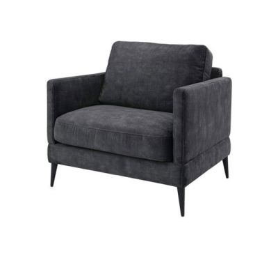 Artwood Andorra-nojatuoli velvet dark grey