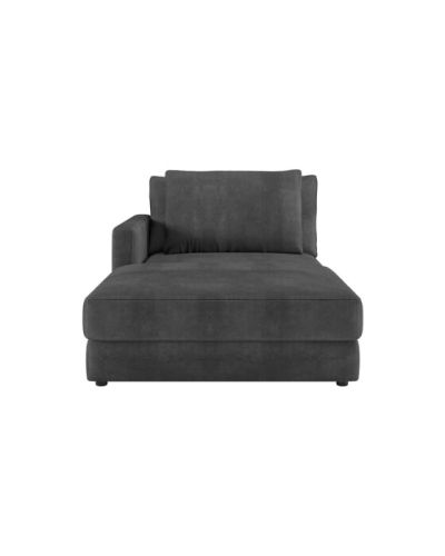 Artwood Reno Chaise Longue Avanna Dark Grey Left