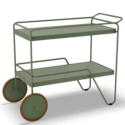 Houe, Click Serving cart Mono Olive green