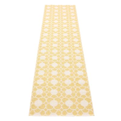 Pappelina, Anya matto Pale Yellow/Vanilla 70 x 300 cm