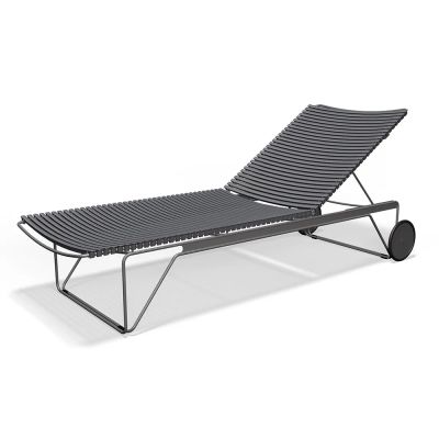 Houe, Click Adjustable chaise lounge Dark grey. Frame: Grey