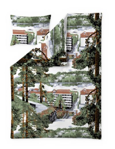 Vallila Harjunportaat-pussilakanasetti