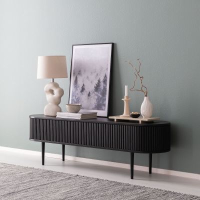 Ranua by Veke Taimi tv-taso 153x41x47 cm hiili, asiakaspalautus