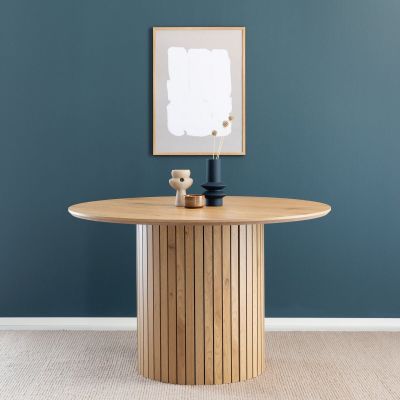 Veke Alessio pyöreä ruokapöytä Ø120 cm tammi, asiakaspalautus