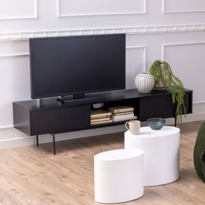 Ei brändiä Angus tv-taso 180x40x44,5 cm musta