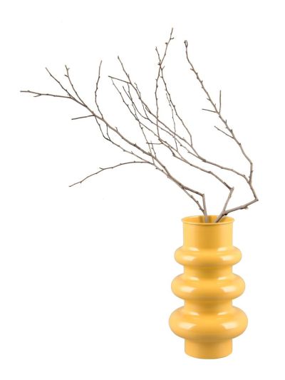 Mirrors and More M&M Ringo vaasi keltainen