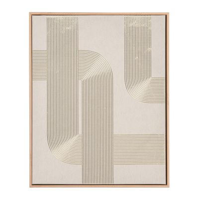 Mirrors and More M&M Norman I canvastaulu 40x50 cm hiekka/kulta