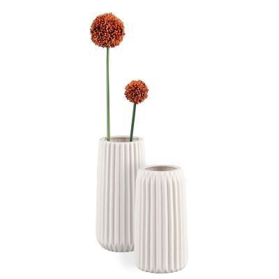 Mirrors and More M&M Ripple vaasi valkoinen 20 cm