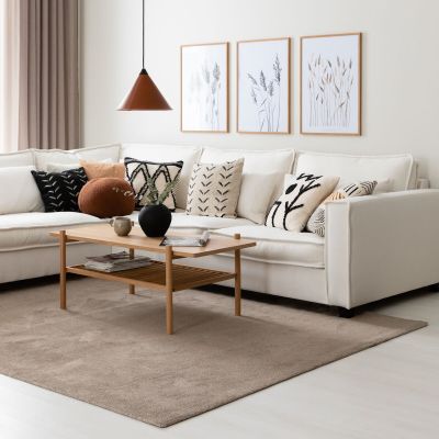 VM Carpet Hattara matto kantattu 133x200 cm ruskea