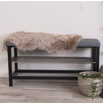 House Nordic keinotekoinen lampaantalja 50x85 cm ruskea