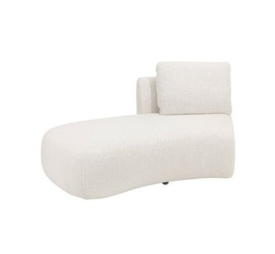 Artwood Dixon-moduuli, vasen, bouclé cream 2-istuttava