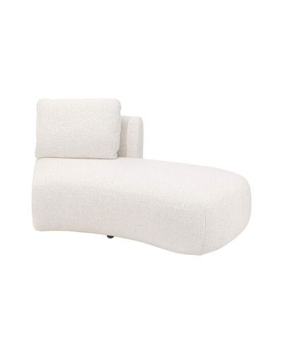 Artwood Dixon-moduuli, oikea, bouclé cream 2-istuttava