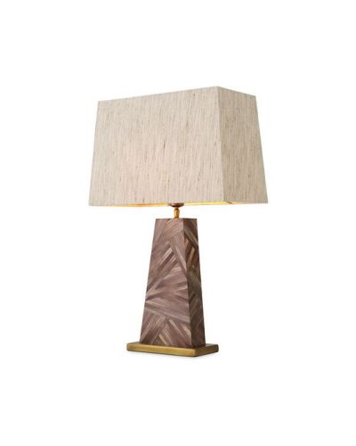 Eichholtz Gaultier pöytävalaisin ruskea