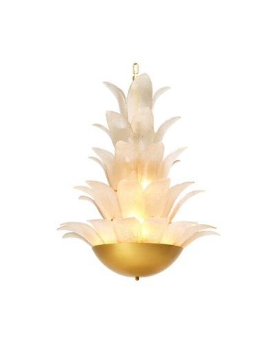 Eichholtz Melrose kattokruunu antiikkimessinki