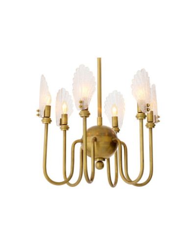 Eichholtz Isabelle kattokruunu antiikki messinki