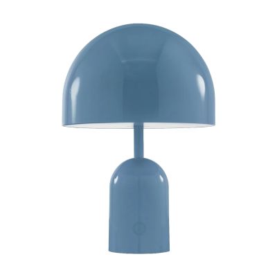 Tom Dixon Bell Portable LED -pöytävalaisin 28 cm Baby Blue
