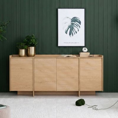 Veke Japandi senkki 200x38x90 cm tammi