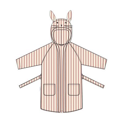 Liewood Lily kylpytakki coral blush creme de la creme stripe 5–6 vuotta