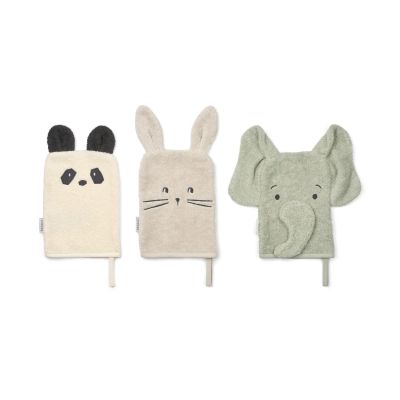 Liewood Sylvester pesulappu 3 osaa Dove blue mix