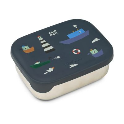 Liewood Arthur eväsrasia 13,5x17 cm Sailing classic navy