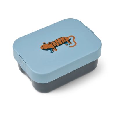 Liewood Kamil eväsrasia 19,7×14,1 cm Tiger-beach blue