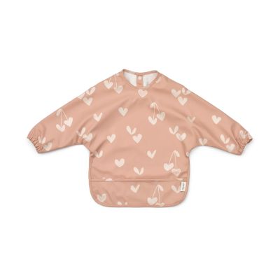 Liewood Merle ruokalappu hihalla Sweethearts-pale tuscany