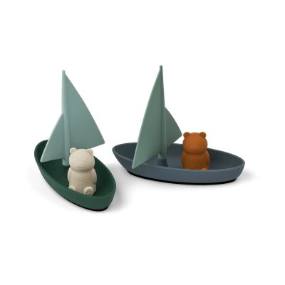 Liewood Ensley kylpylelu veneet 2 osaa Whale blue multi mix