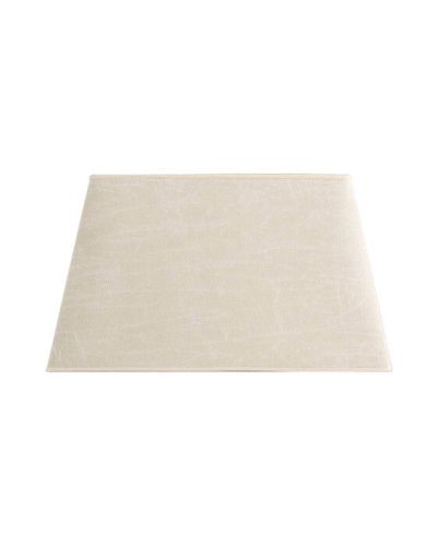 Artwood Suorakulmainen lampunvarjostin leather cream