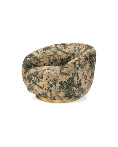 Eichholtz Brice pyörivä nojatuoli vihreä