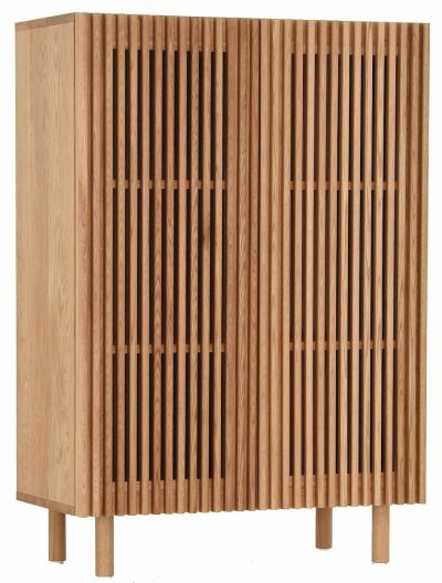 Veke Vieno kaappi 82x42x121 cm tammi, kuvausmalli
