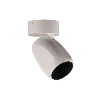 ANTIDARK - Facet W70 LED-kattovalaisin, valkoinen, metalli, Ø 7 cm