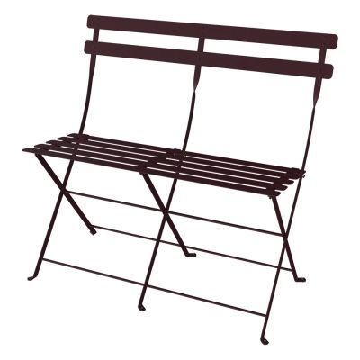 Fermob, Bistro 2-istuttava sohva Black Cherry