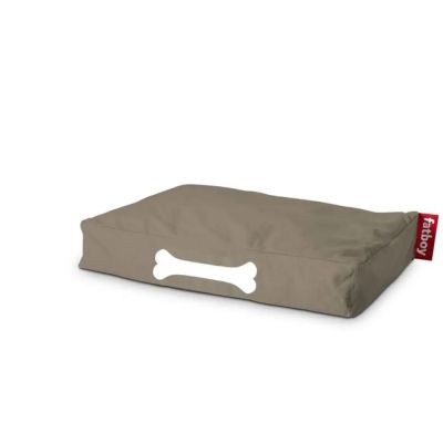 Fatboy, doggielounge S canvas recycled Koiran sänky taupe grey