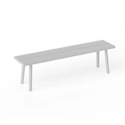 Fatboy, Fred's bench ulkopenkki light grey