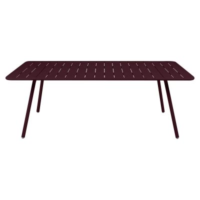 Fermob, Luxembourg ruokapöytä 100x207 cm Black Cherry