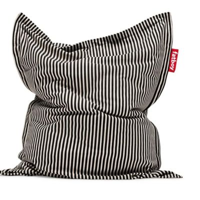 Fatboy, original slim terry Beanbag black creme