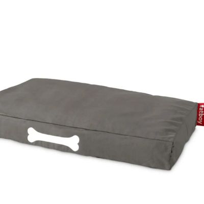 Fatboy, doggielounge L canvas Koiran sänky recycled charcoal grey