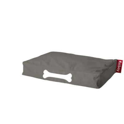 Fatboy, doggielounge S canvas recycled Koiran sänky charcoal grey