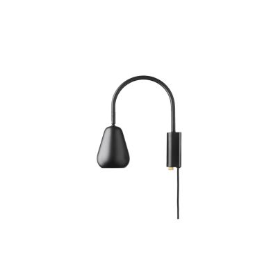 Nuura Aps - Anoli seinäkohdevalaisin musta metalli GU10 pistoke Nuura