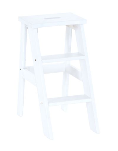 Veke Basic porrasjakkara 34x54x62 cm valkoinen