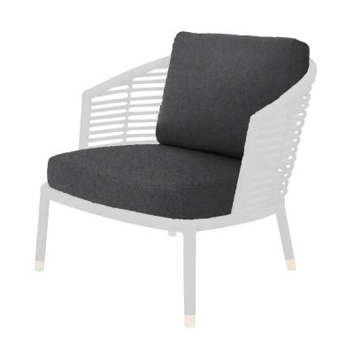 Cane-line, Moments/Sense lepotuoli dynset INDOOR Tummanharmaa