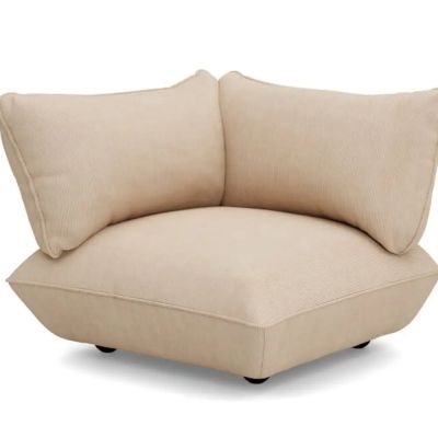 Fatboy, sumo sohvan kulmaosa vasemmalla cord recycled beige