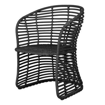 Cane-line, Basket Kori Ruokapöydän tuoli Polyrottinki Grafiitti