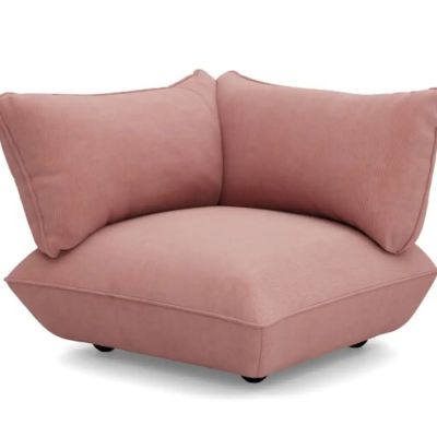 Fatboy, sumo sohvan kulmaosa vasemmalla cord recycled soft pink