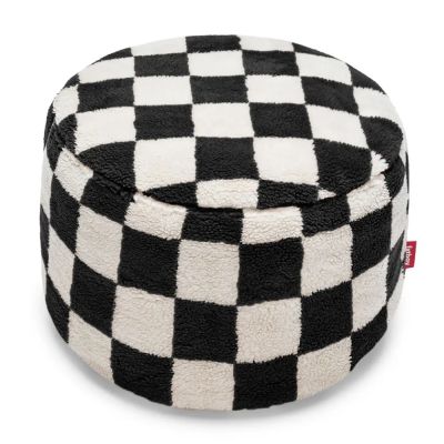 Fatboy, point teddy chess homo black ecru